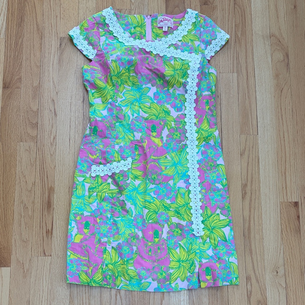 Lilly Pulitzer Maci dress big squeeze size 8